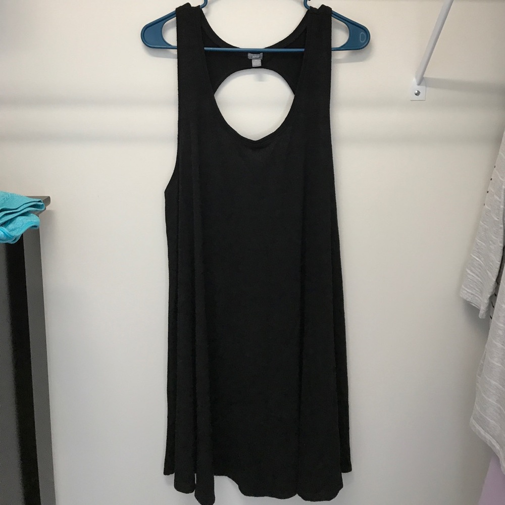 Twisted cutout back dress